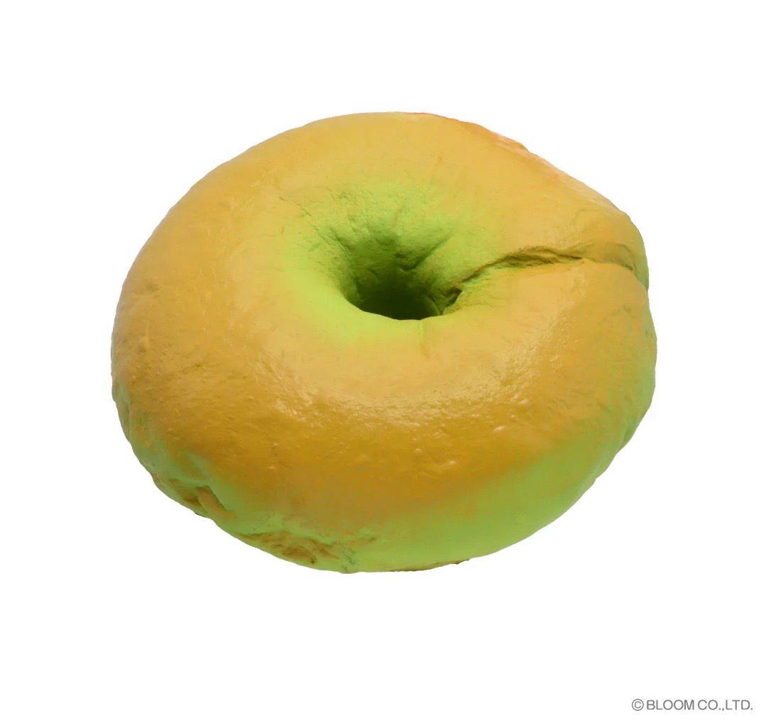 IBloom Soft Bagel Squishy Toy (Matcha - Roasting scent)