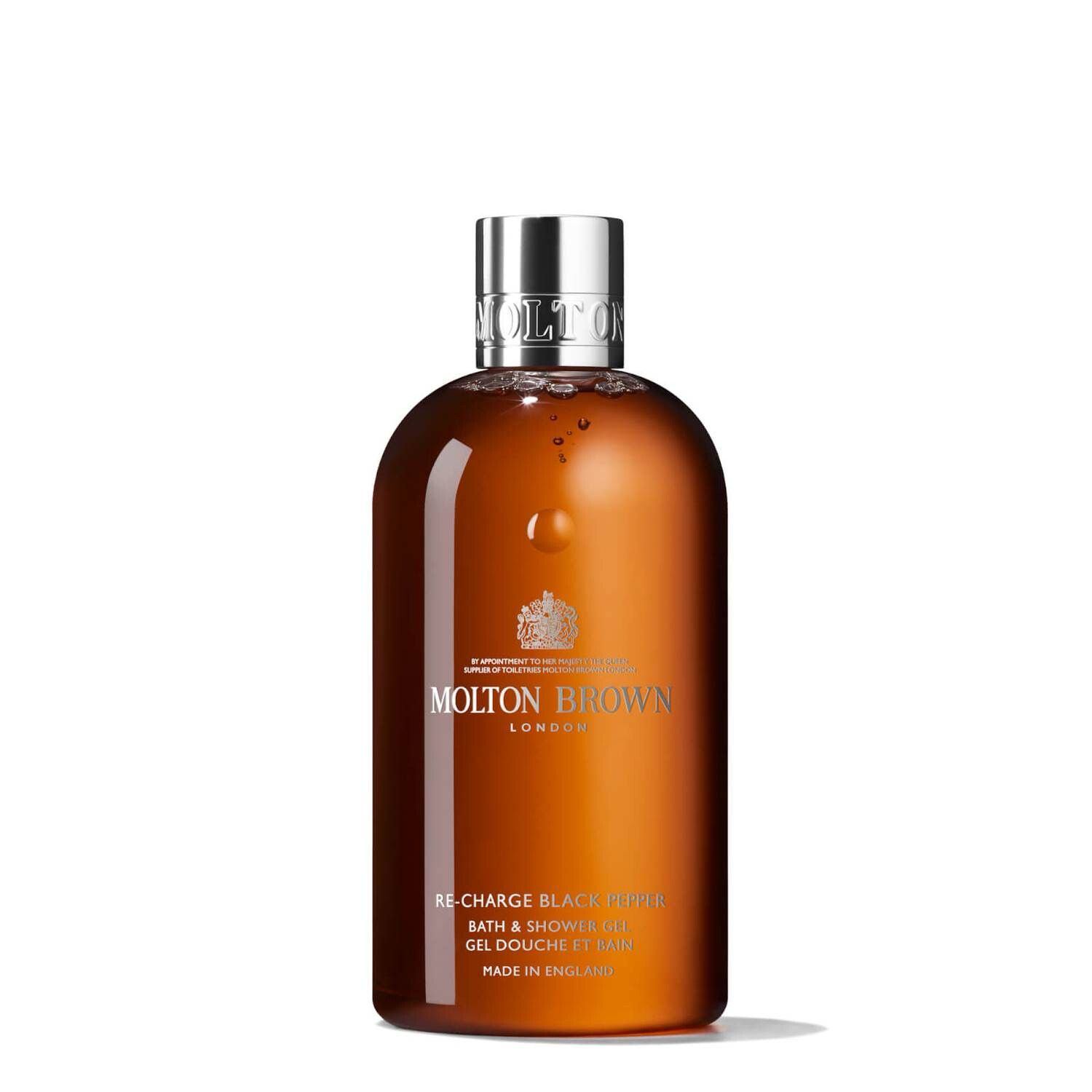 Molton Brown Re-Charge Black Pepper Bath &amp; Shower Gel 300ml