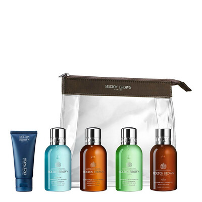 Molton Brown The Refreshed Adventurer Body &amp; Hair Carry-On Bag Gift Travel Set