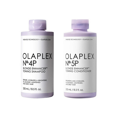 Olaplex Bundle No. 4P &amp; No. 5P Blonde Enhancer Shampoo &amp; Conditioner