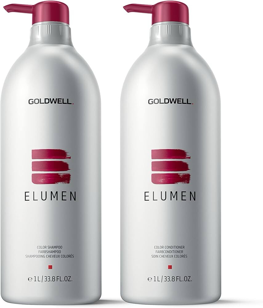 GOLDWELL ELUMEN Care Bundle Supersize Shampoo 1000ml &amp; Conditioner 1000ml