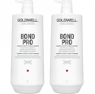 GOLDWELL DUALSENSES Bond Pro Fortifying Supersize Bundle Shampoo 1000ml &amp; Conditioner 1000ml