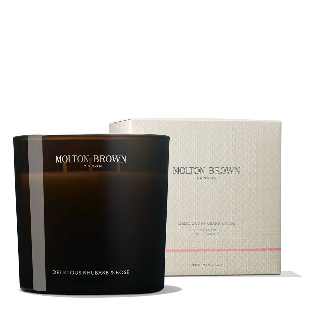 Molton Brown Delicious Rhubarb & Rose Luxury Candle 600g Molton Brown Delicious Rhubarb & Rose Luxury Candle 600g