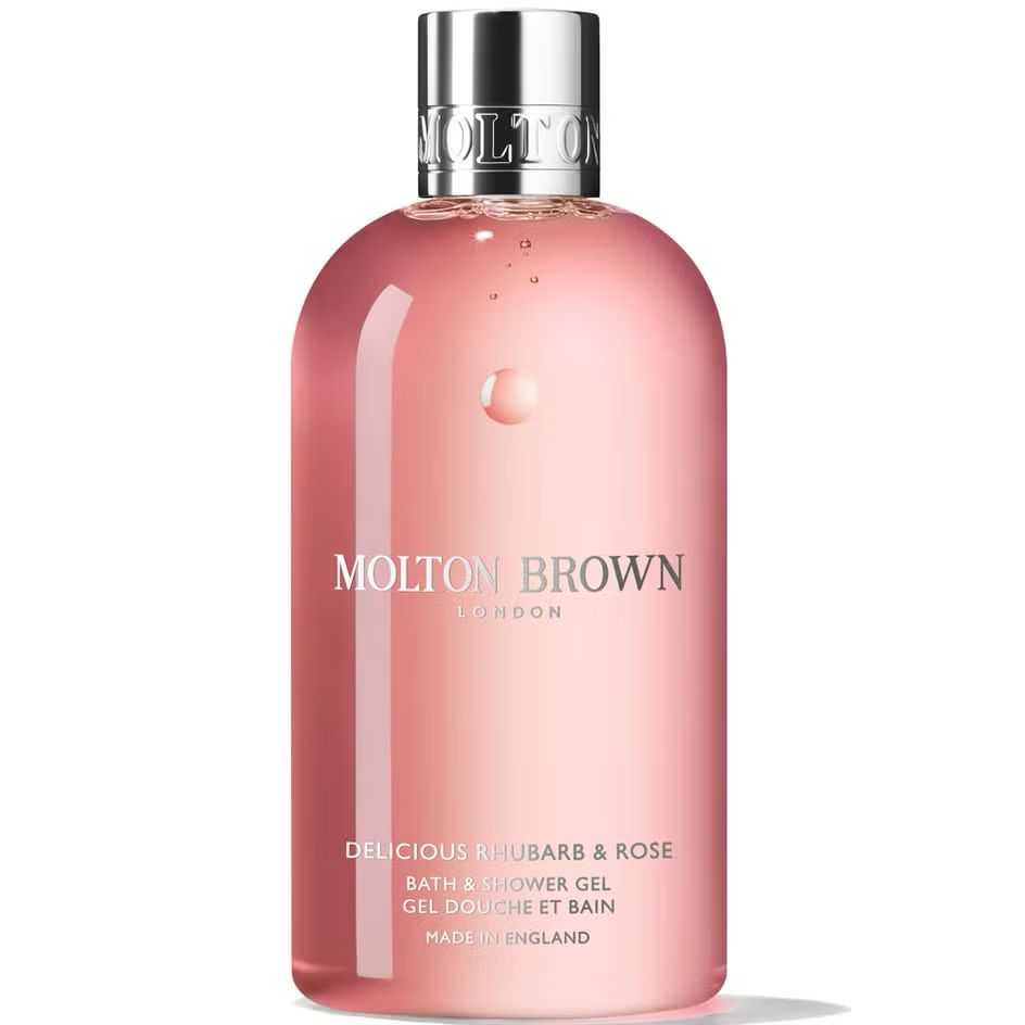 Molton Brown Delicious Rhubarb &amp; Rose Bath &amp; Shower Gel 300ml