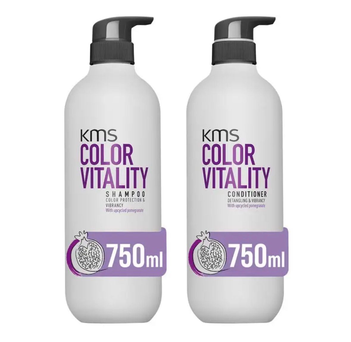 KMS Color Vitality Bundle Supersize Shampoo 750ml &amp; Conditioner 750ml