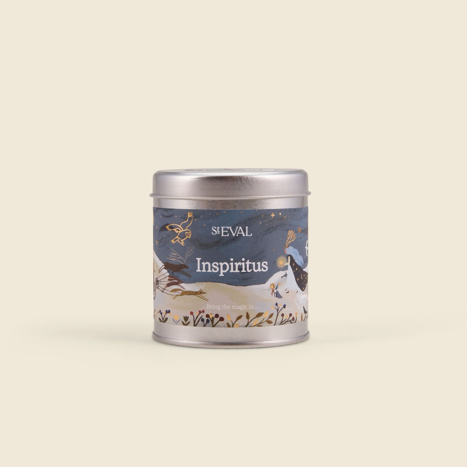 St Eval Inspiritus Christmas Scented Tin Candle