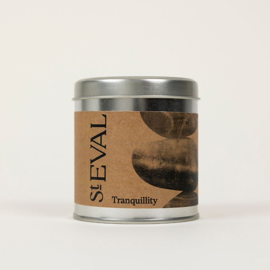 St Eval Tranquility Scented Tin Candle