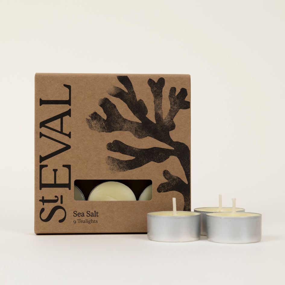 St Eval Sea Salt Scented Tealights