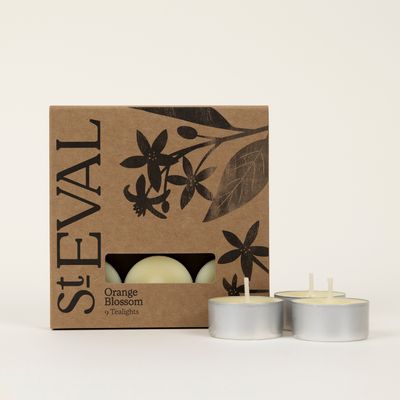 St Eval Orange Blossom Scented Tealights