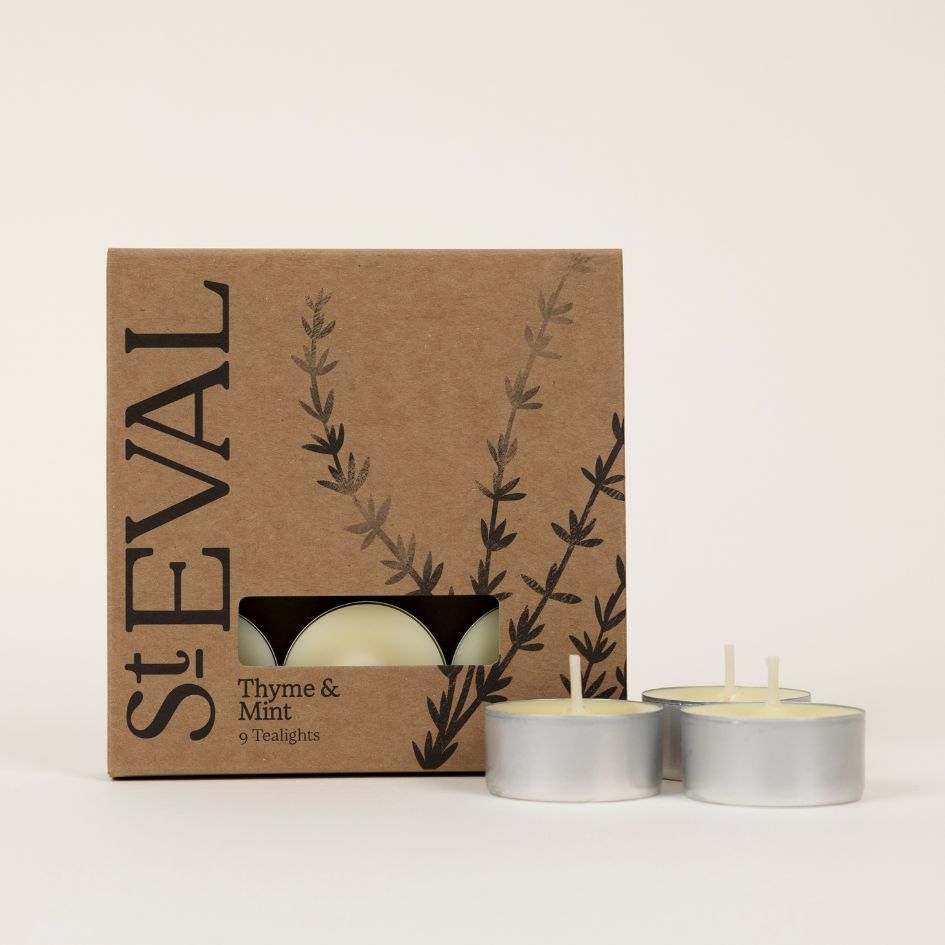 St Eval Thyme &amp; Mint Scented Tealights