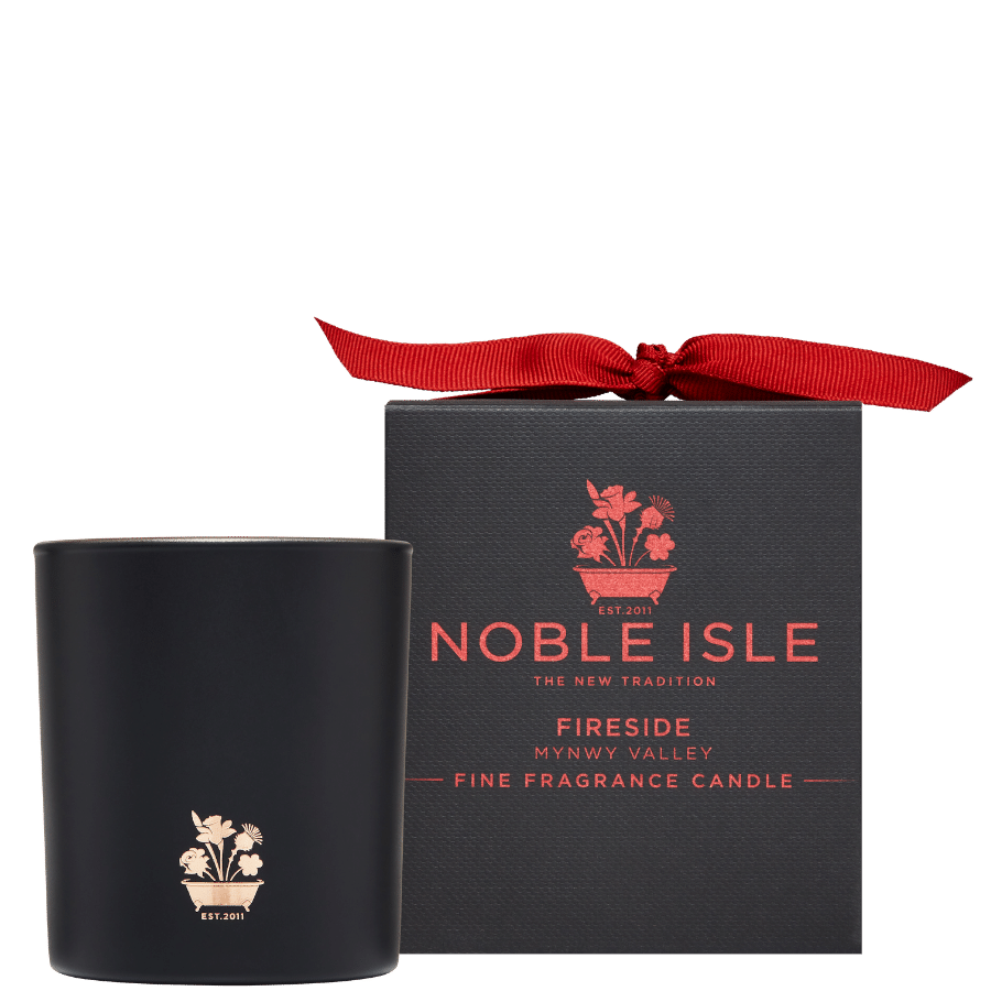 Noble Isle Fireside Mynwy Valley Single Wick Luxury Scented Candle 200g