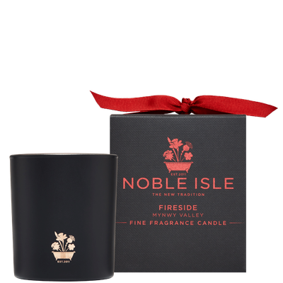 Noble Isle Fireside Mynwy Valley Single Wick Luxury Scented Candle 200g