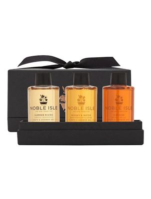 Noble Isle Warm &amp; Spicy Bath &amp; Shower Trio Gift Set