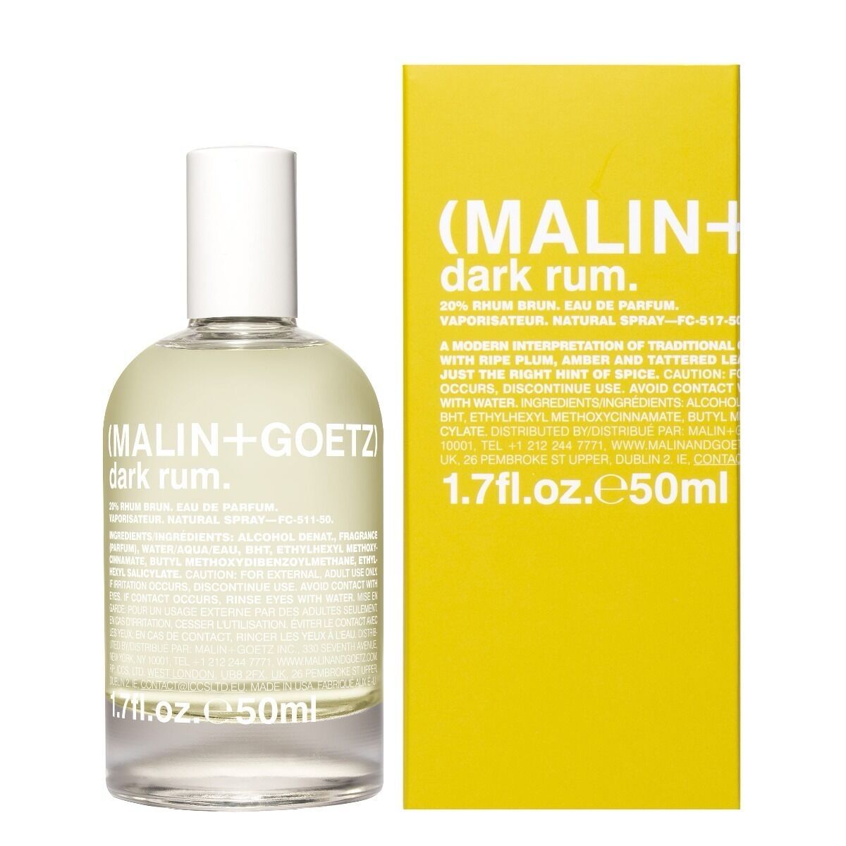 Malin+Goetz Dark Rum Eau De Parfum 50ml
