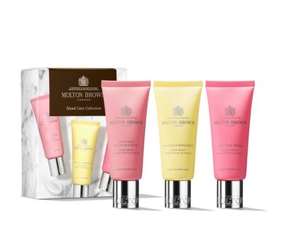 Molton Brown Hand Care Collection Floral &amp; Spicy Hand Cream Trio Gift Set