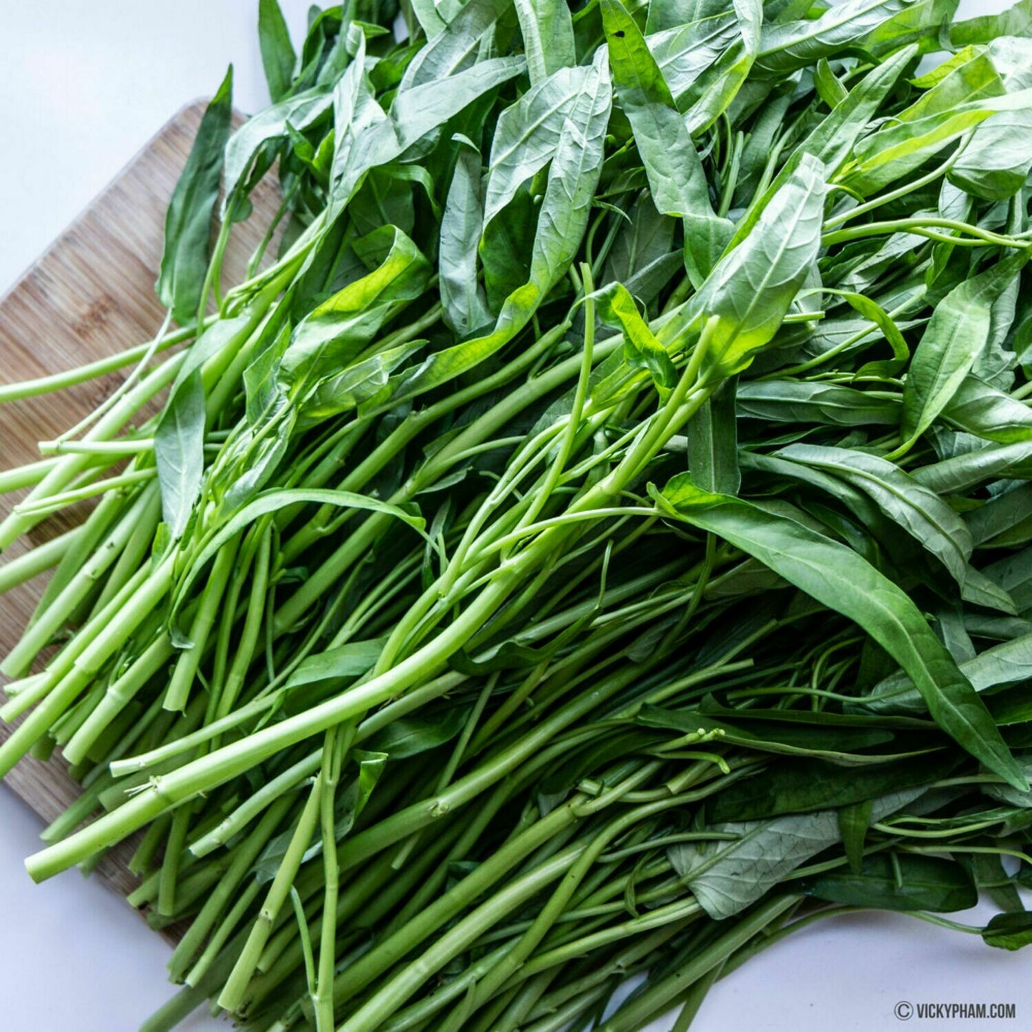 Thai Water Spinach Ching Quat Ong Choy Rau Muong