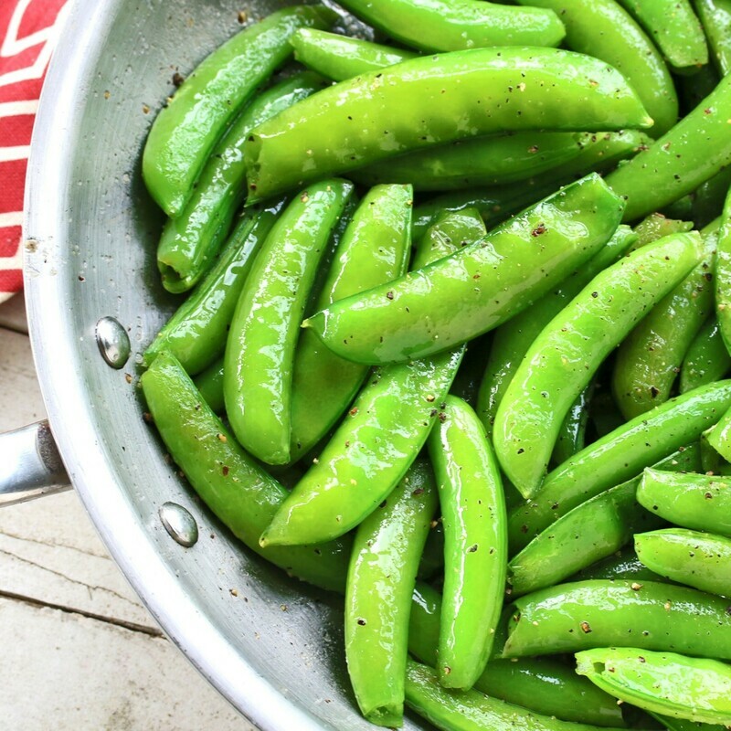 Sugar snap peas