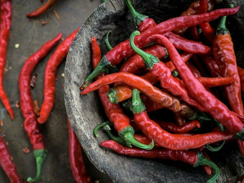 Long Red Thin Cayenne Pepper