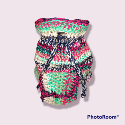 Knotted Bucket Bag (w/ Wallet)