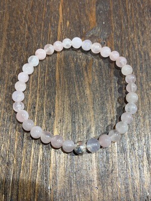 Bracciale Quarzo Rosa