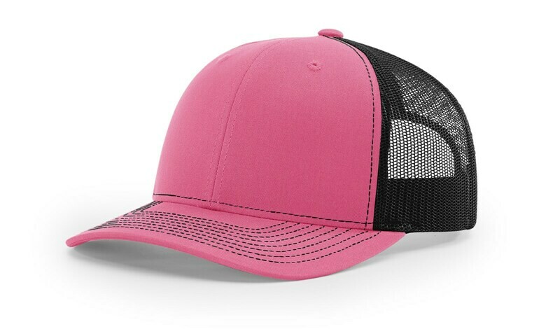 112 Split Color - Hot Pink/Black