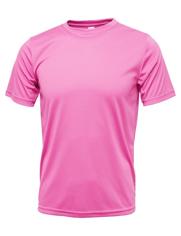 Light Pink SS / Front Print Only $9.85