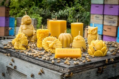 Beeswax Candles Hand Poured