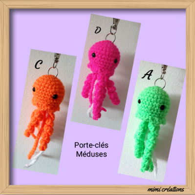 Porte-clé Méduse