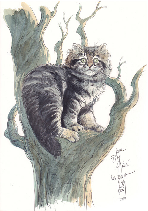 Exemple de portrait animal de compagnie ou autre... (tête ou corps complet) A3