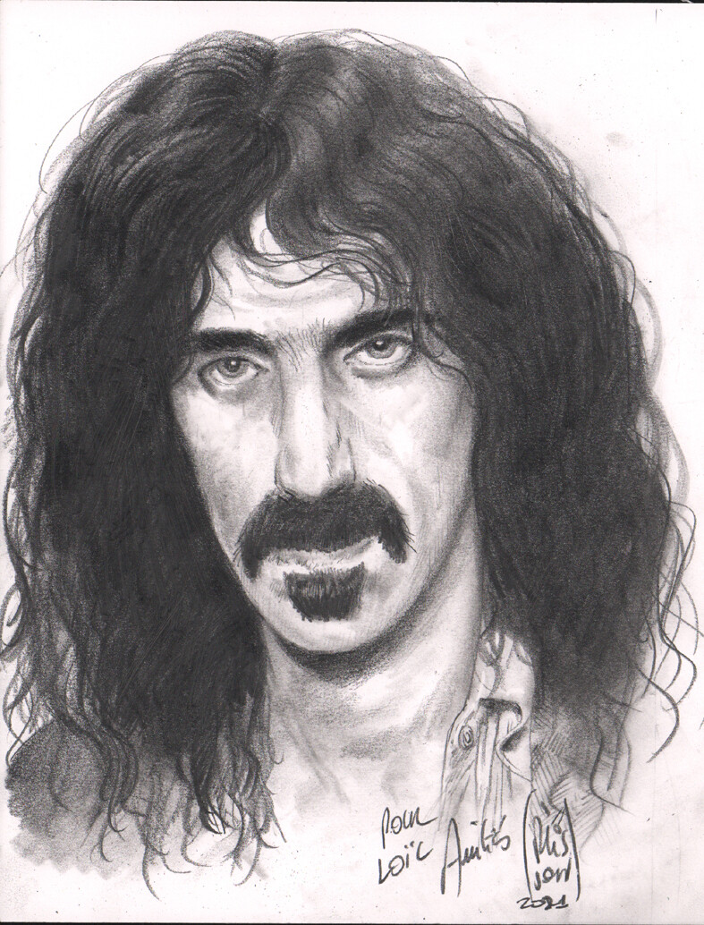 Exemple de portrait en noir et blanc ou en couleurs A4