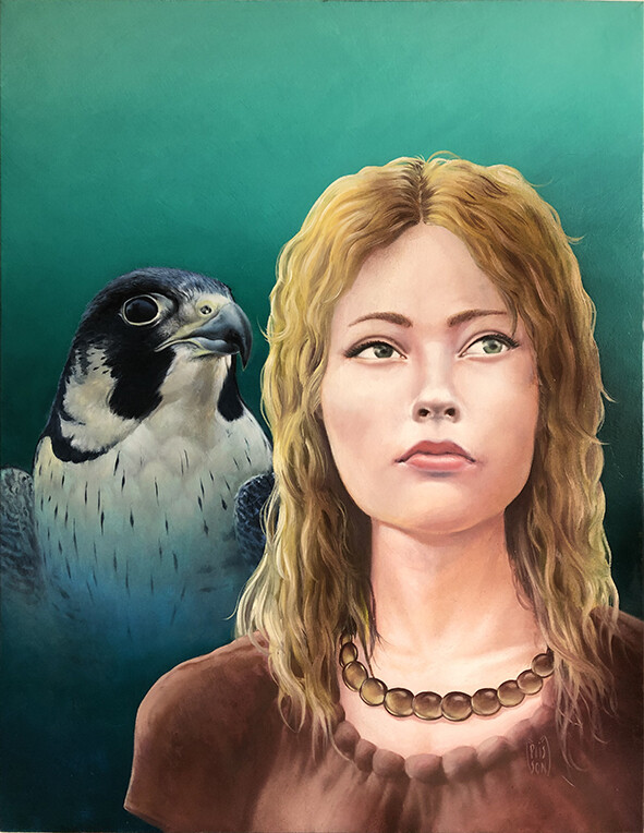 Nouvelle couverture de l&#39;album &quot;L&#39;appel des druides&quot; de la série BD Tristan le ménestrel aux Éditions de La Fibule
