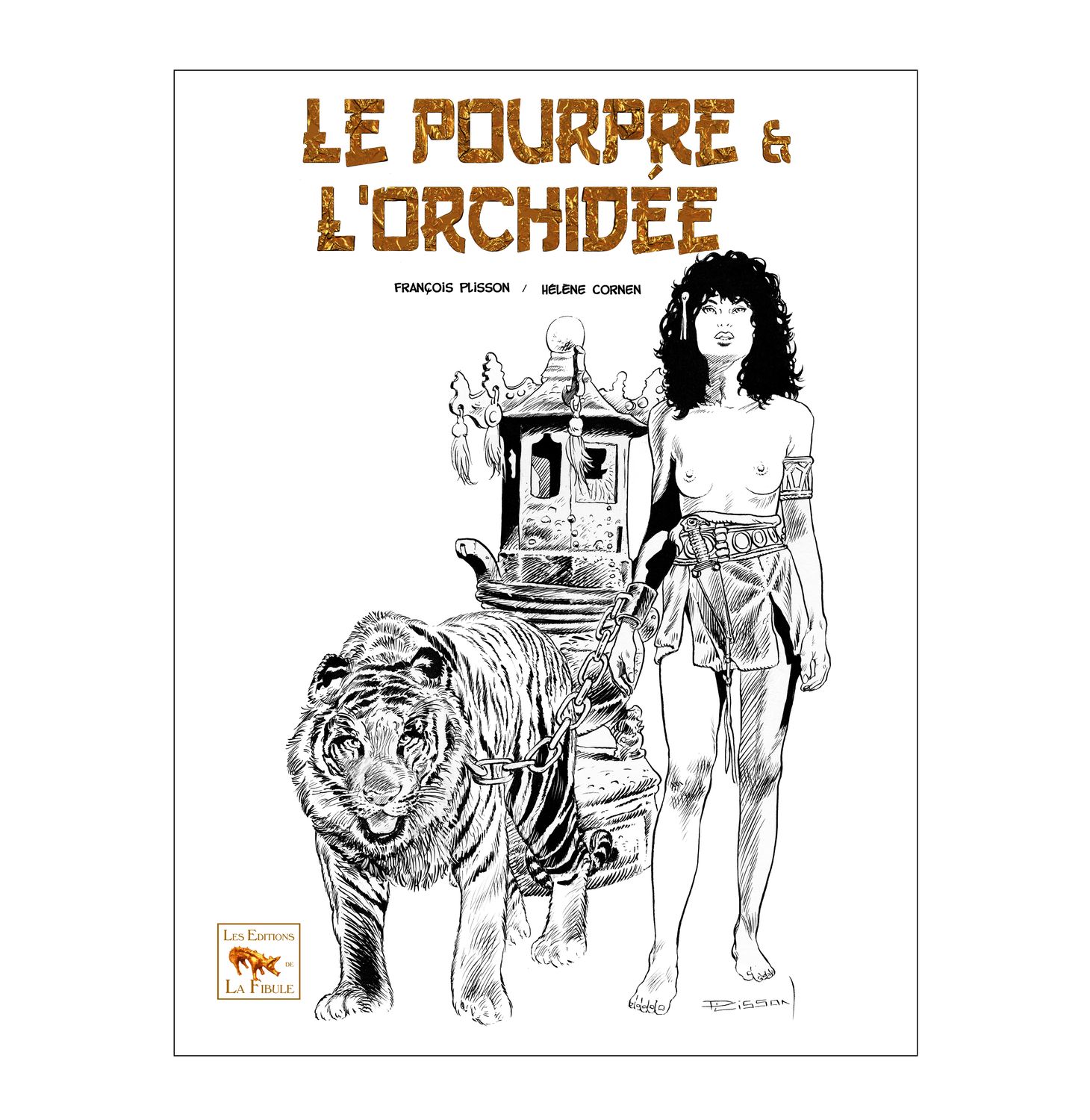 Le Pourpre et l&#39;Orchidée - One shot - BD - Noir et Blanc - Fiction Historique