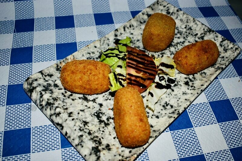 Croquetinas de Cabrales caseras