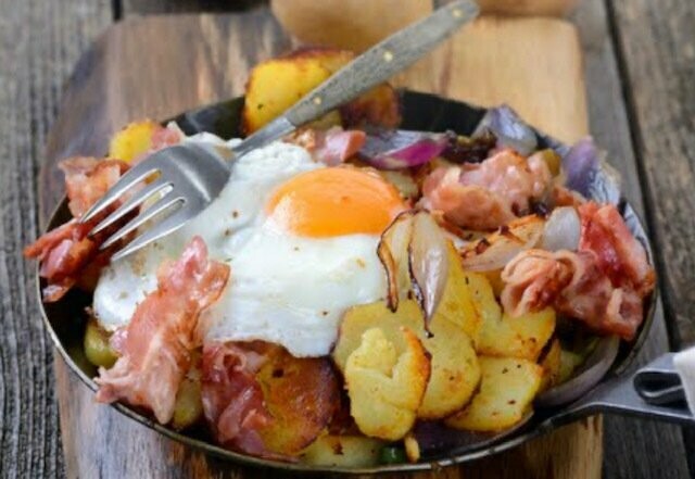 Huevos atropellaus
