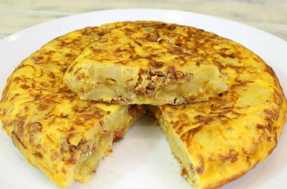 Tortillita de patatas asturiana