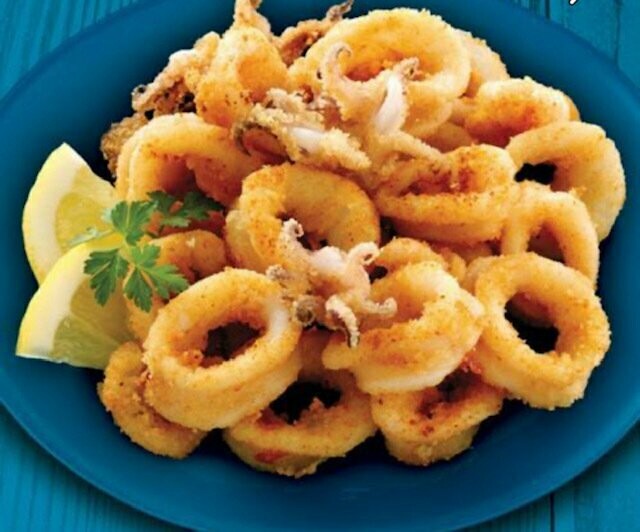 Calamares rebozados