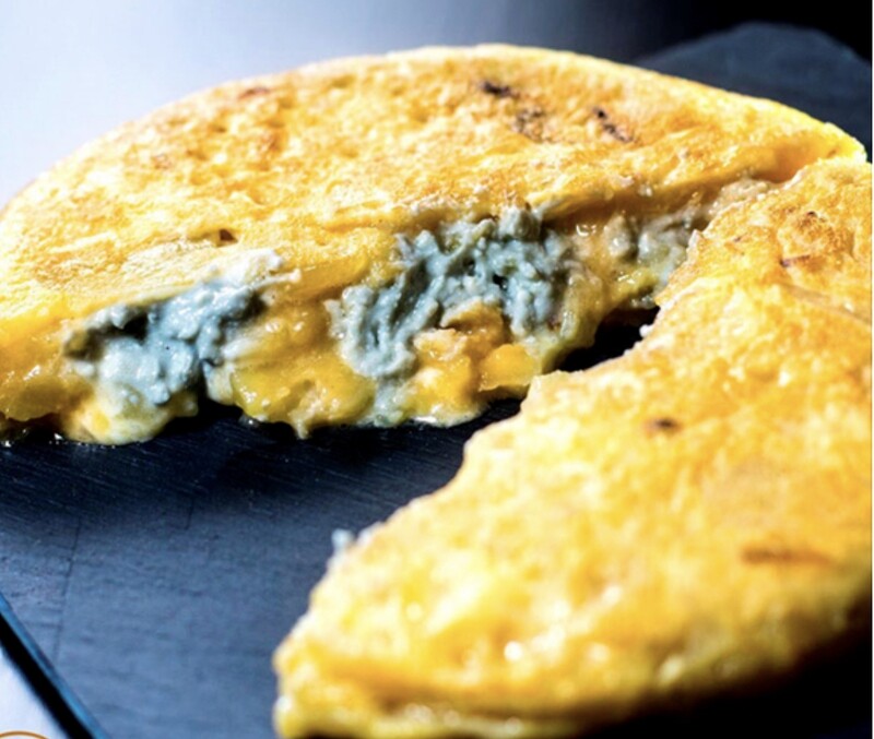 Tortillita de Cabrales