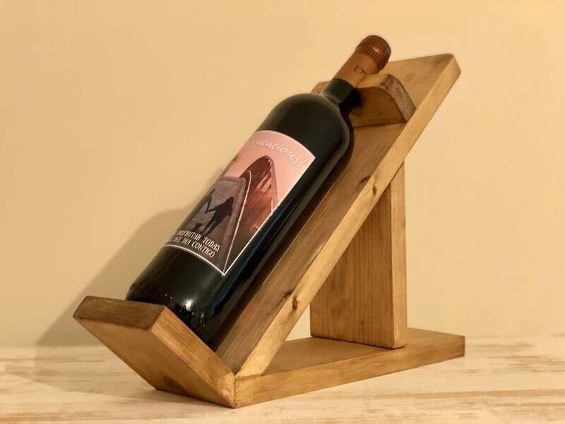 Botellero artesanal individual