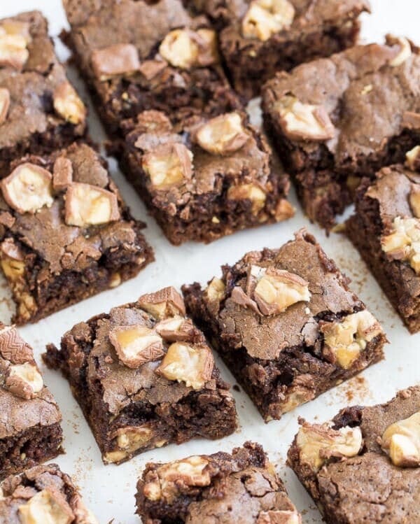 Snickers brownie (4 stuks)