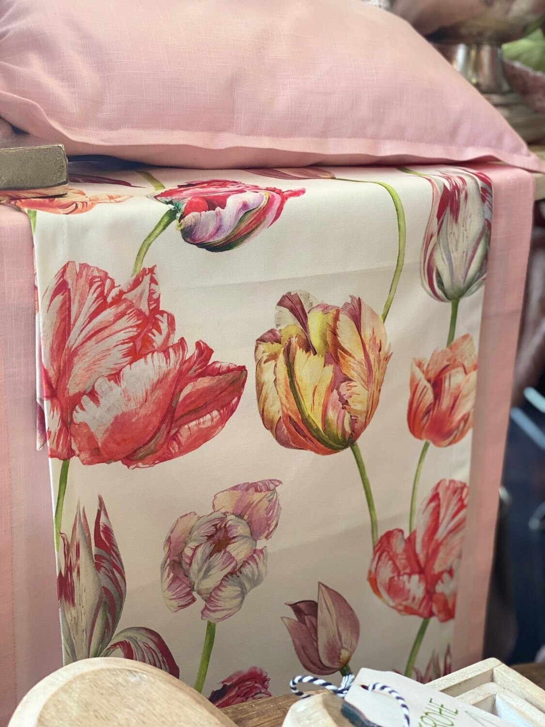 Tischläufer "Tulpe" rosa-pink, 140x40