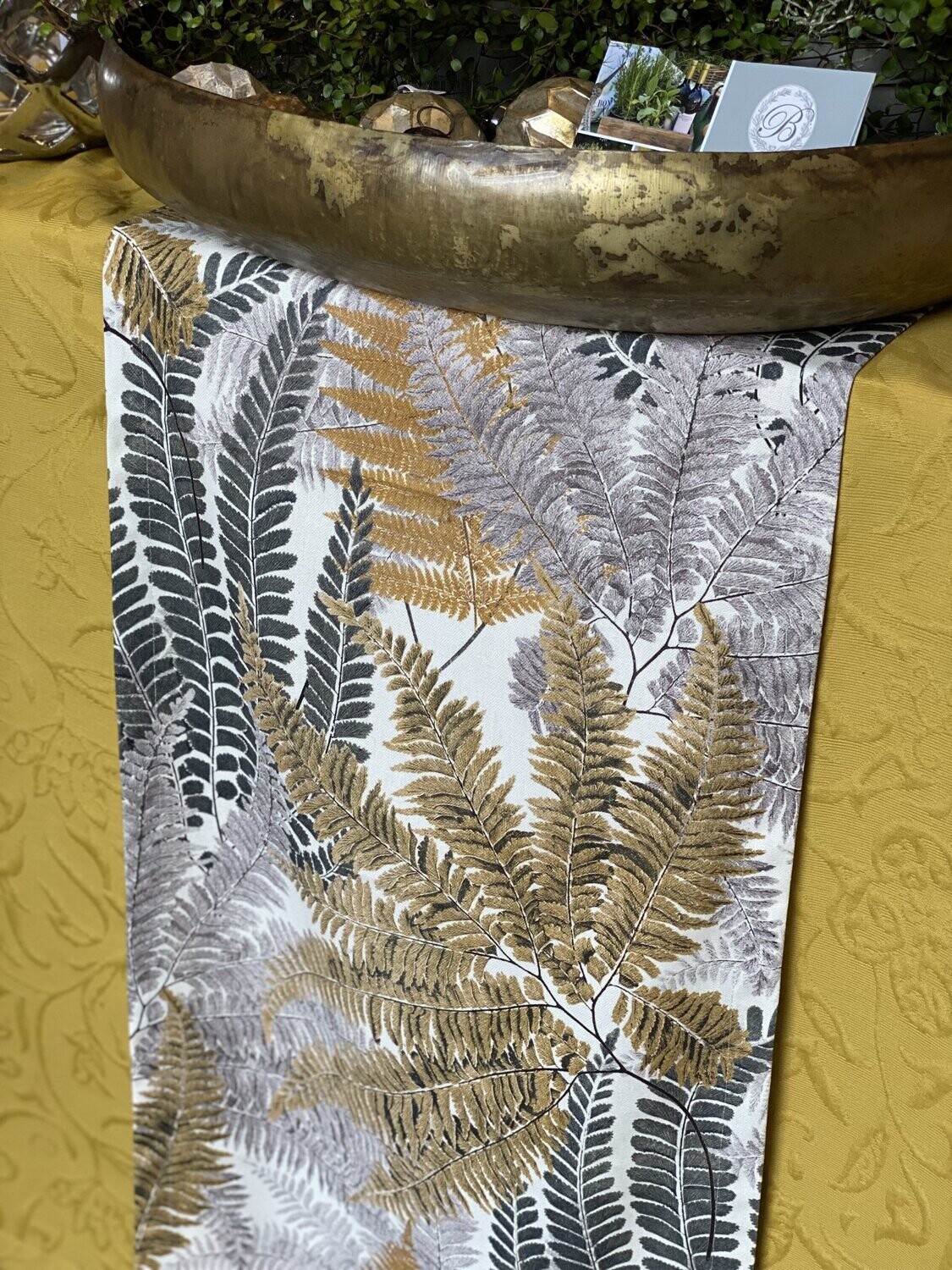 Tischläufer Farn 140x40