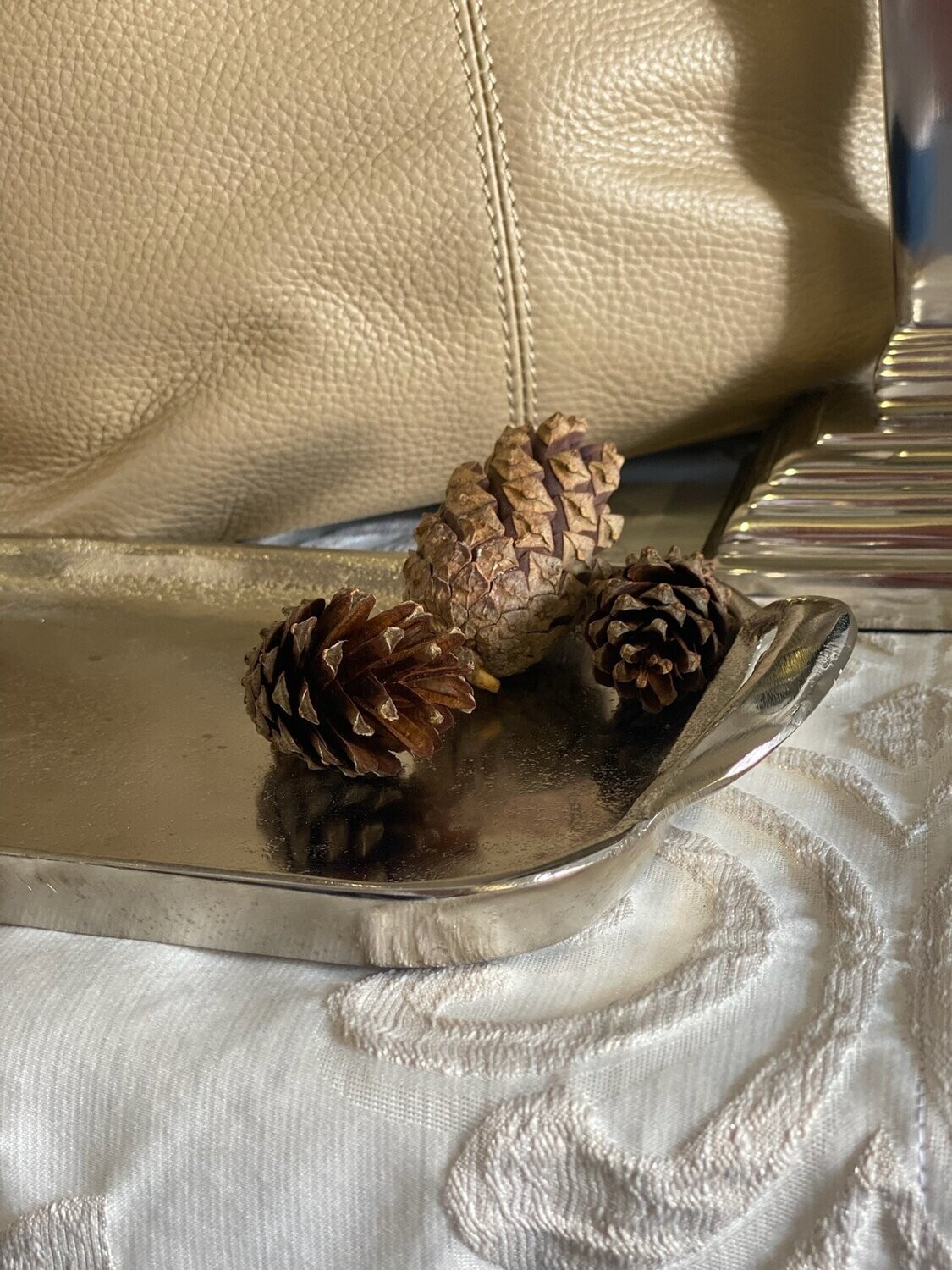 Alu-Guß Tablett, mini 
26,5cm