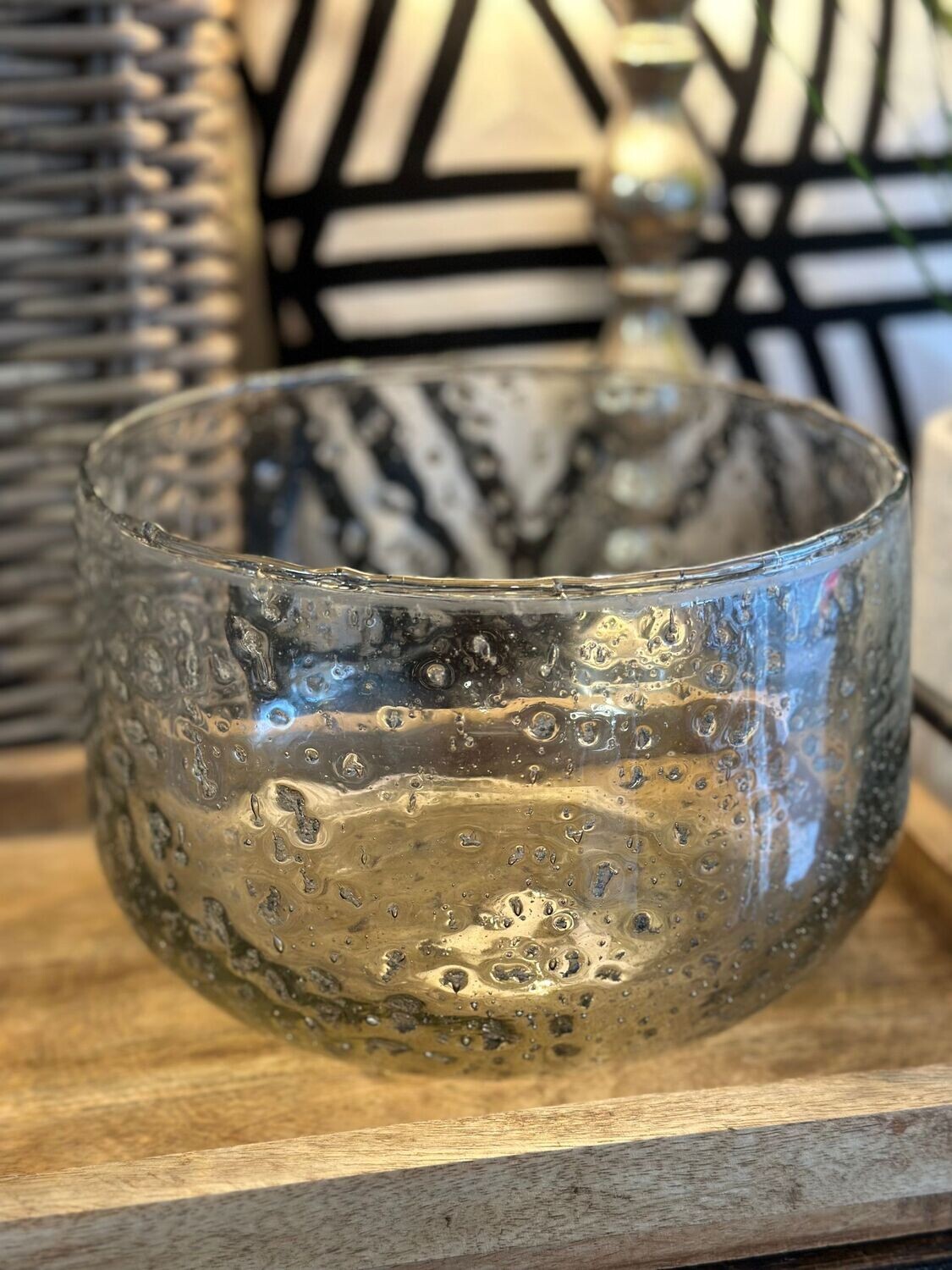 Glasschale, 'Bubbles' groß Glasschale, 'Bubbles' groß