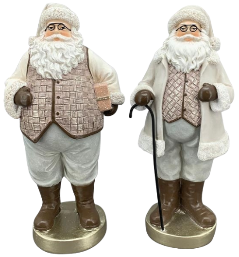 Santa 2er Satz, greige, groß, 12,59x24,5cm