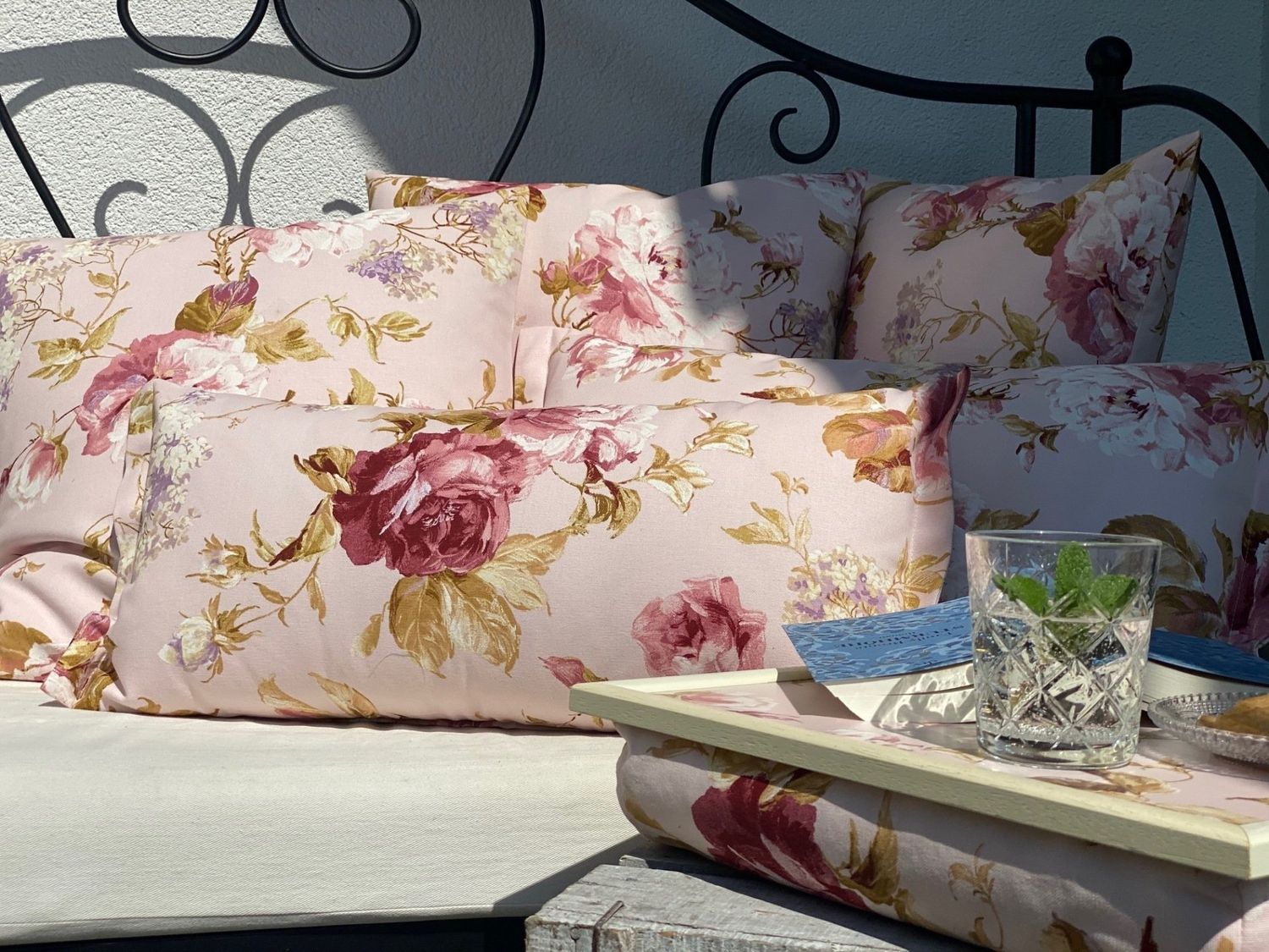 Kissenhülle 'Rose Rosa', 30x60 Kissenhülle 'Rose Rosa', 30x60