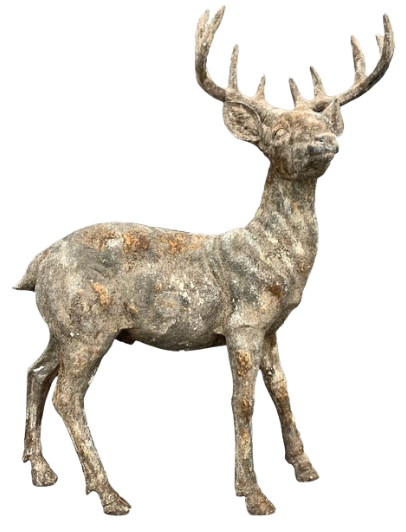 Hirsch 'Valo', braun-natur 49x19x64cm, Polyresin Hirsch 'Valo', braun-natur 49x19x64cm, Polyresin