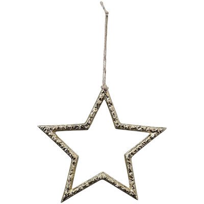 Stern Aurum, blondgold, groß Stern Aurum, blondgold, groß