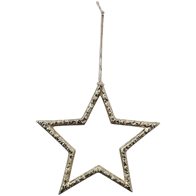 Stern Anhänger, gold, klein Stern Anhänger, gold, klein