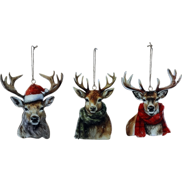 Weihnachts-Hirsch 3er Set - Les Nöel Weihnachts-Hirsch 3er Set - Les Nöel