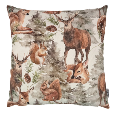 Kissen 'Into the wild', 50x50